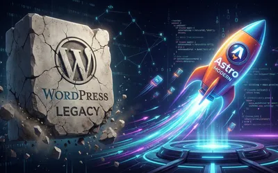 Selamat Tinggal WordPress, Hello Astro & Tailwind!